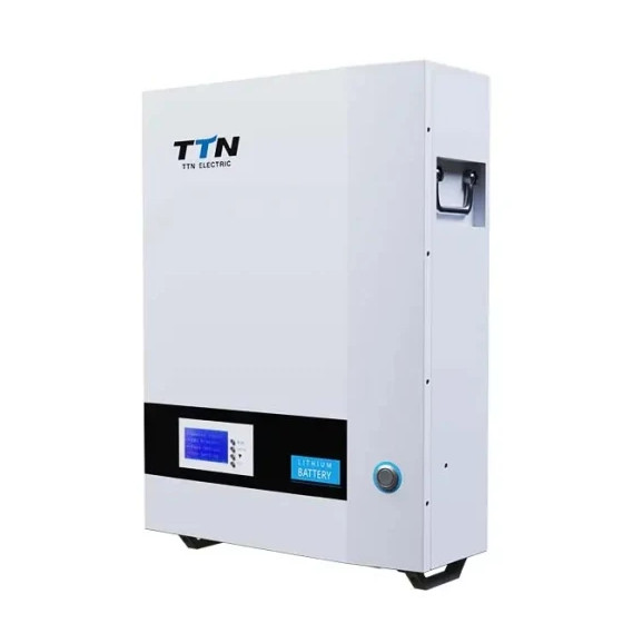 ttnwall-51-2v-100ah.jpg Акумуляторний блок LiFePO4 TTN Wall 5.12 kWh 51.2 V 100 Ah - Зображення 1